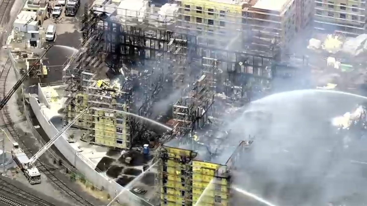 Watch Redwood City affordable housing structure fire is ‘devastating