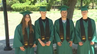 Gilroy quadruplets set to graduate high school