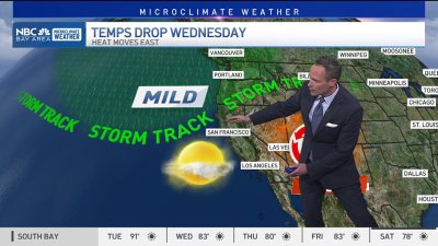 Jeff's forecast: Hot Bay Area temps Tuesday