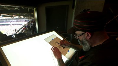 North Beach artist becomes SF Giants' first-ever artist-in residence