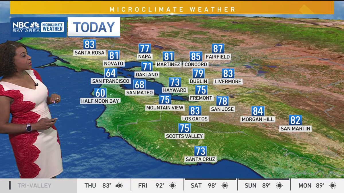 Wildfire smoke prompts air quality advisory extension through Thursday –  NBC Bay Area