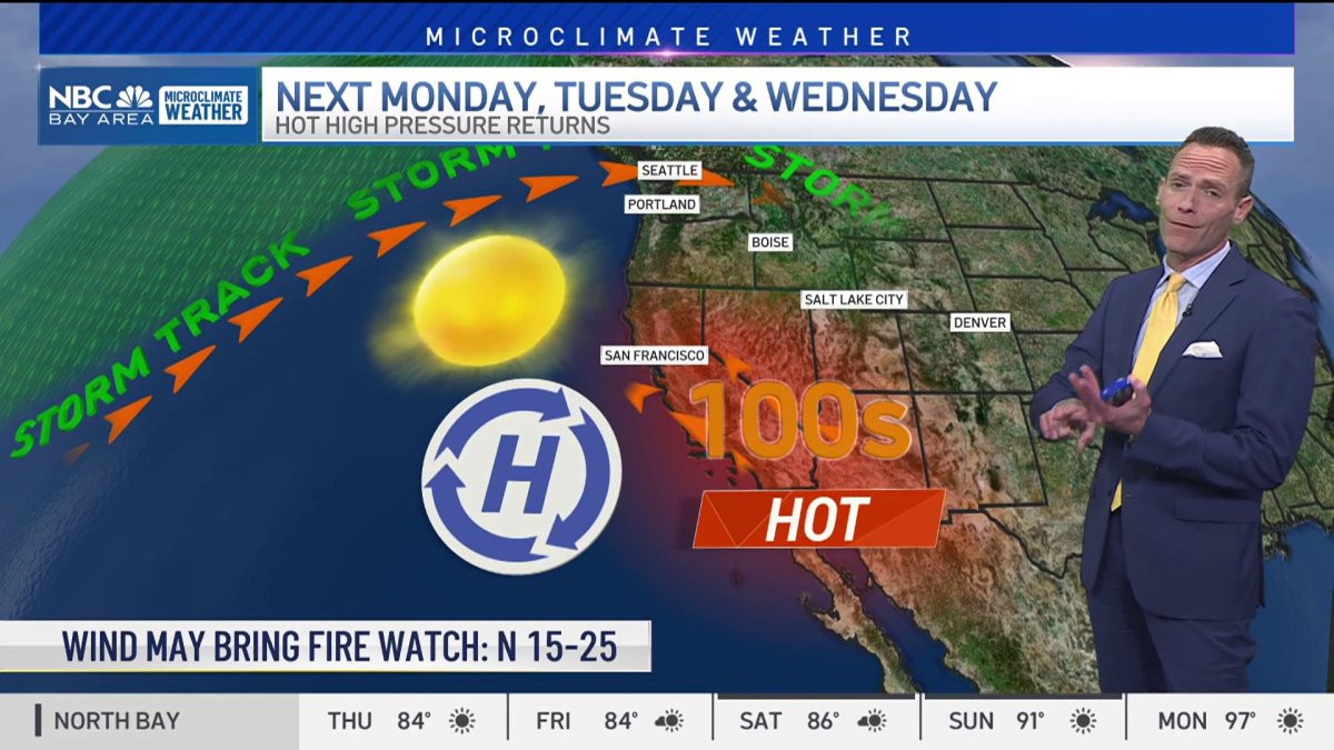 Forecast: Early fog chance and when temps surge into the 100s – NBC Bay ...