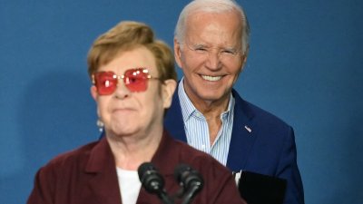 Biden, Elton John deliver remarks at Stonewall visitor center opening
