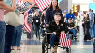 World War II veteran Martin Sylvester.