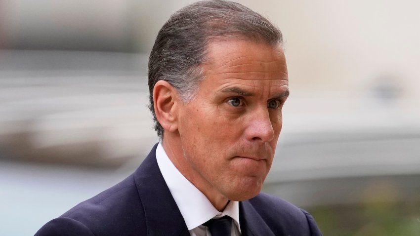 Hunter Biden arrives to federal court, Thursday, June 6, 2024, in Wilmington, Del.