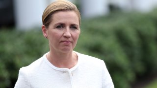 FILE - Prime Minister Mette Frederiksen