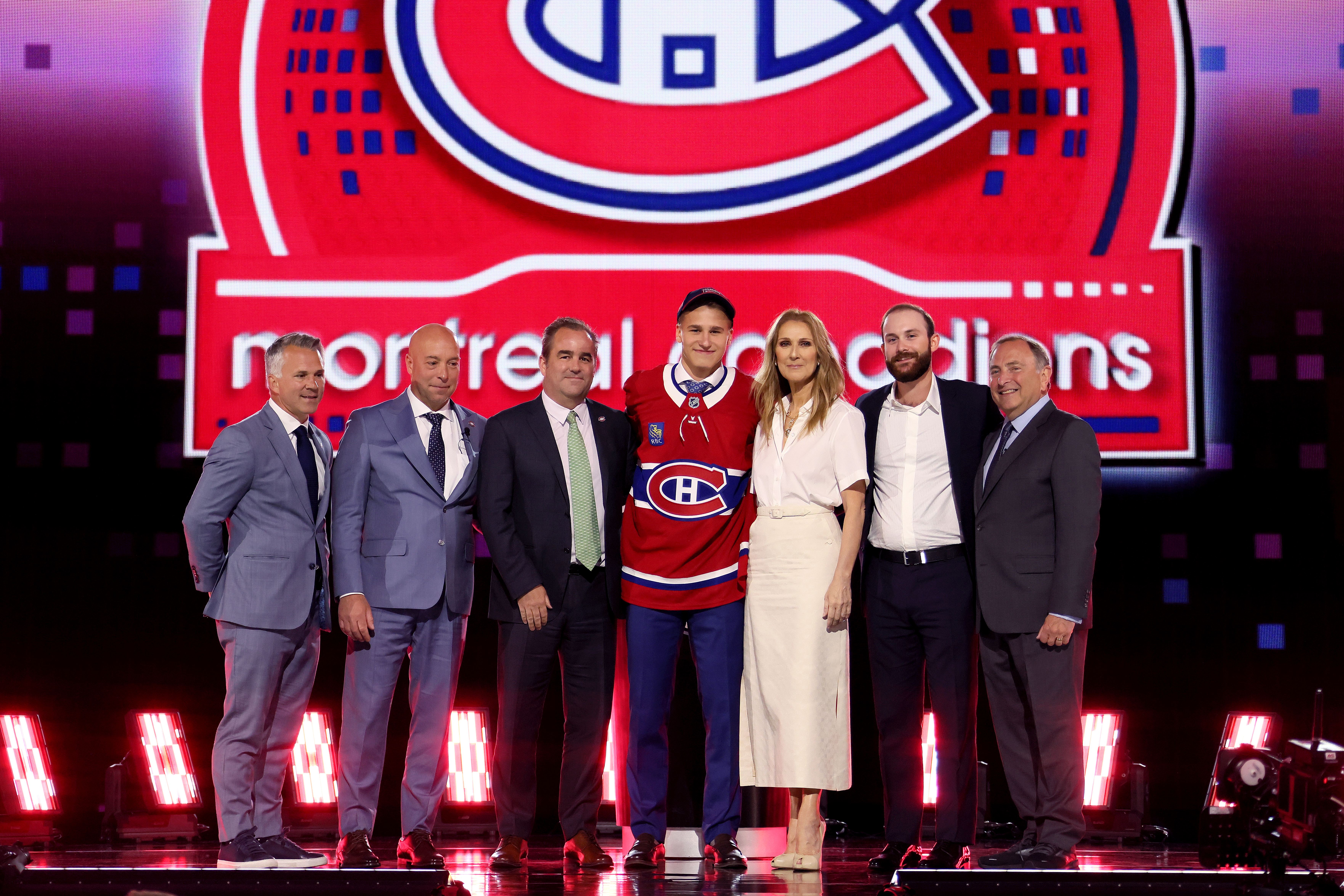 Céline Dion makes surprise appearance at NHL Draft NBC Bay Area