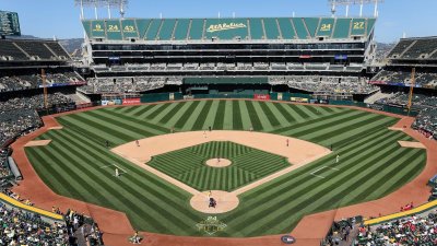 A's begin final series at the Oakland Coliseum