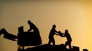 Construction workers in Phoenix