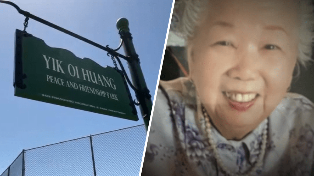 Park renaming ceremony honors ‘Grandma Huang’ NBC Bay Area