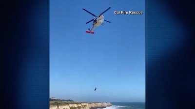 Stranded kite surfer rescued after spelling “help” with rocks