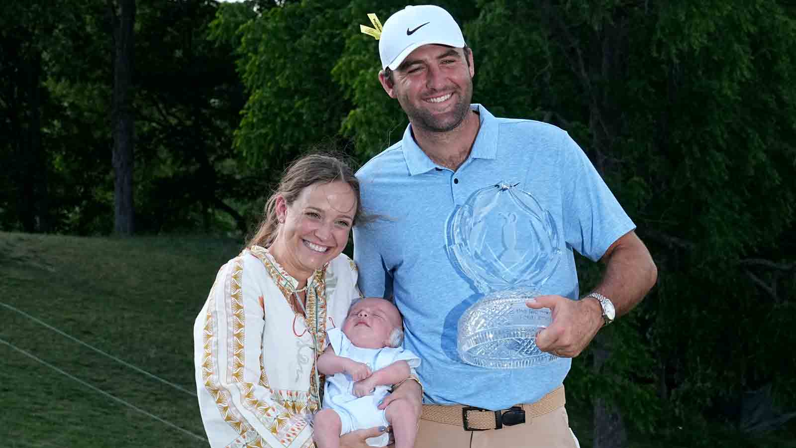 Scottie Scheffler Wins Memorial With Newborn Son In Attendance – NBC ...