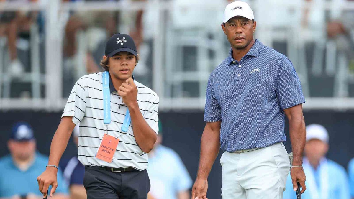 Charlie Woods, son of Tiger Woods, qualifies for first USGA event – NBC