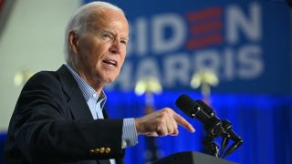 US President Joe Biden speaks during a campaign event in Madison, Wisconsin, on July 5, 2024.