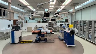 An operating room at SimVET