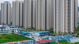 Real estate building under construction in Qingjiangpu District, Huai ‘an City, Jiangsu province, China, on July 15, 2024.