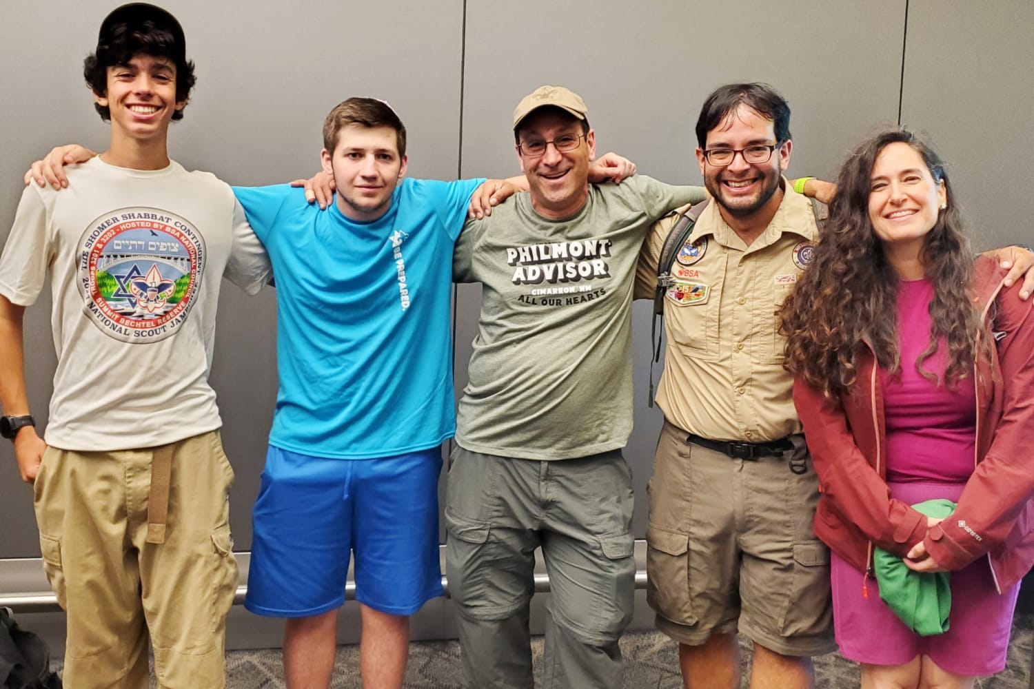 30,000 feet in air, Jewish scouts from New York, New Jersey perform CPR