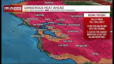 Rob's forecast: Heat warning, high fire danger
