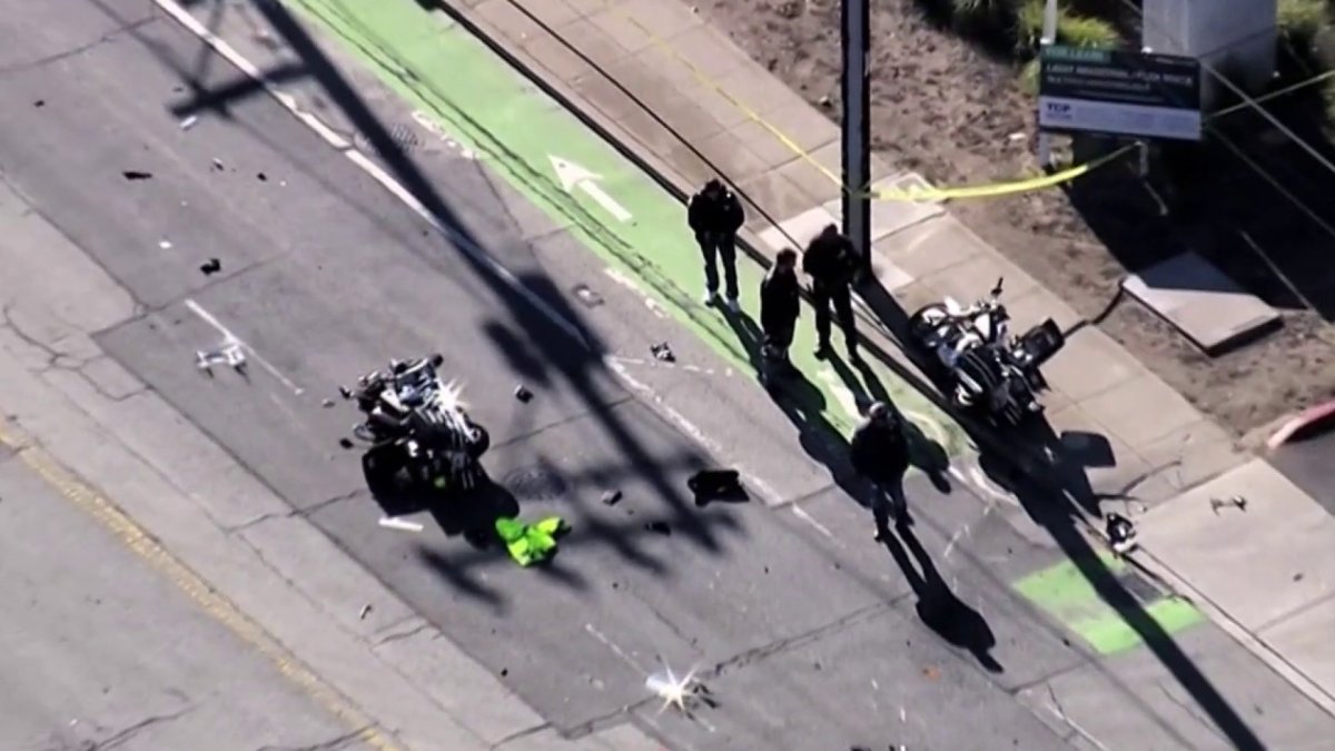 2 motorcycle officers injured after head-on collision in San Francisco – NBC Bay Area