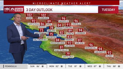 Forecast: heat goes on, slight cooling inland ahead