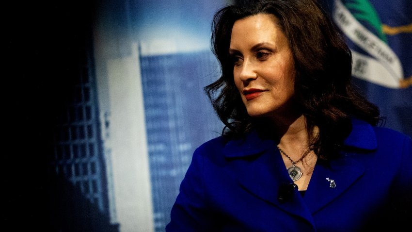 Gretchen Whitmer at an event