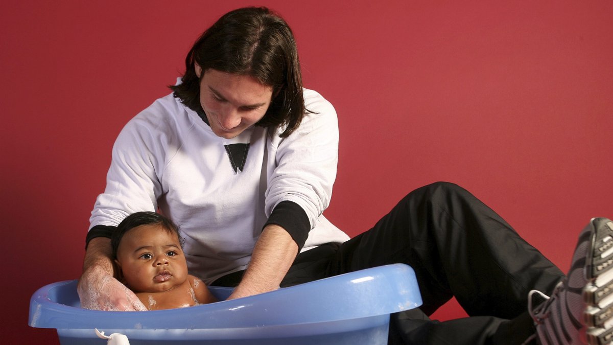 Photo of young Messi with baby Yamal resurfaces 17 years later – NBC