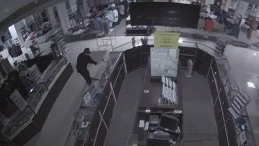 Smash and grab suspect