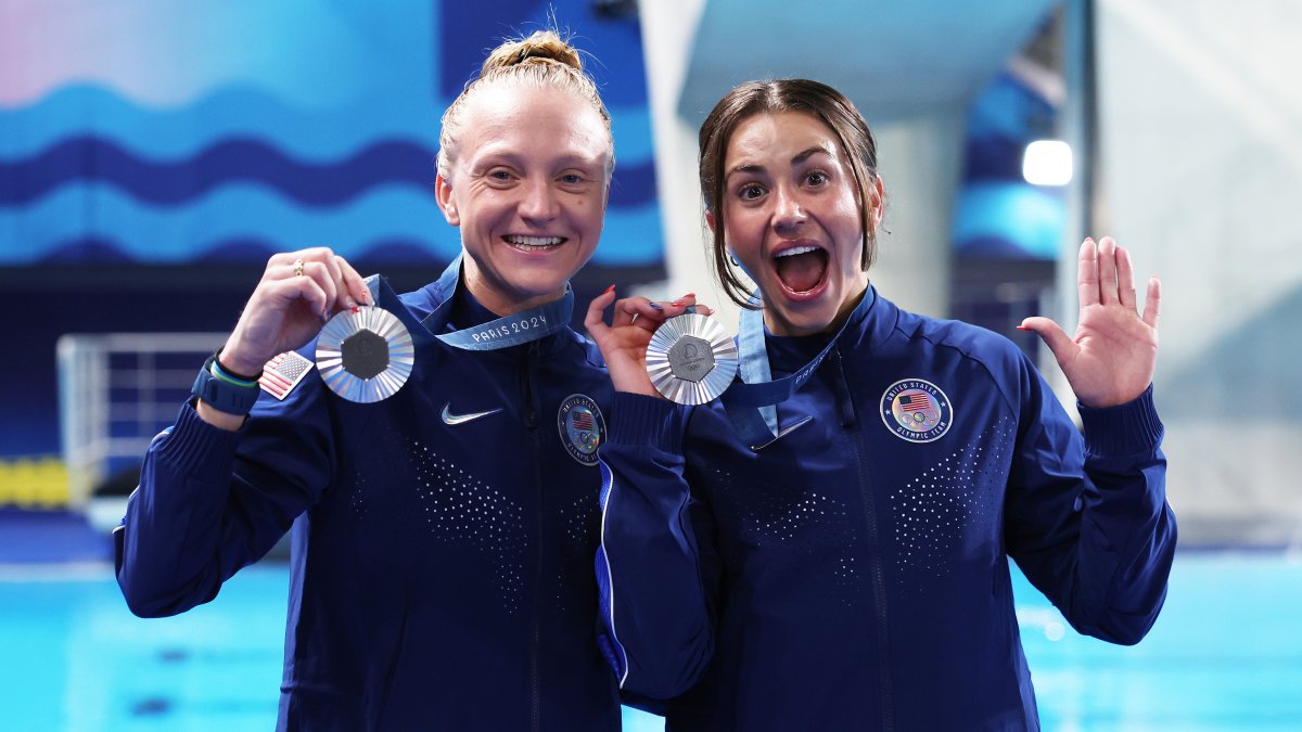 Kassidy Cook and Sarah Bacon win first American medal of the 2024 ...