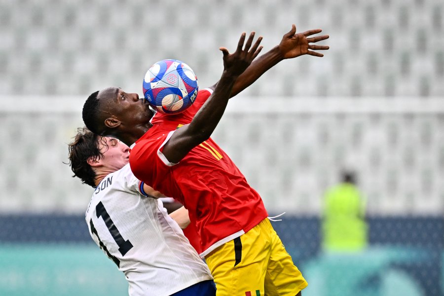 Guinean forward Ousmane Camara