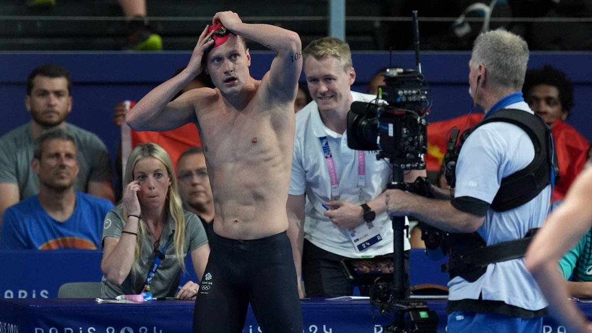 British swimmer disqualified for breaking surprise rule NBC Bay Area