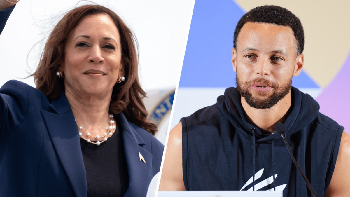 Monumental Next Couple Months Steph Curry Praises Kamala Harris