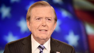 FILE - Lou Dobbs hosts "Lou Dobbs Tonight" at Fox Business Network Studios on Dec. 13, 2018.