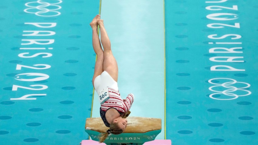 HIGHLIGHTS: Jade Carey's vault in the team competition