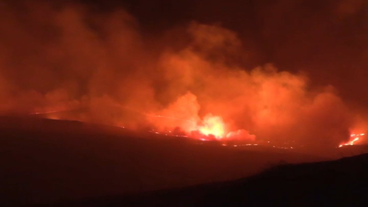 Crews contain brush fire along I580 near Livermore NBC Bay