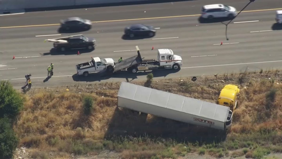 1 dead in multiple-vehicle crash along I-680 in Fremont – NBC Bay Area
