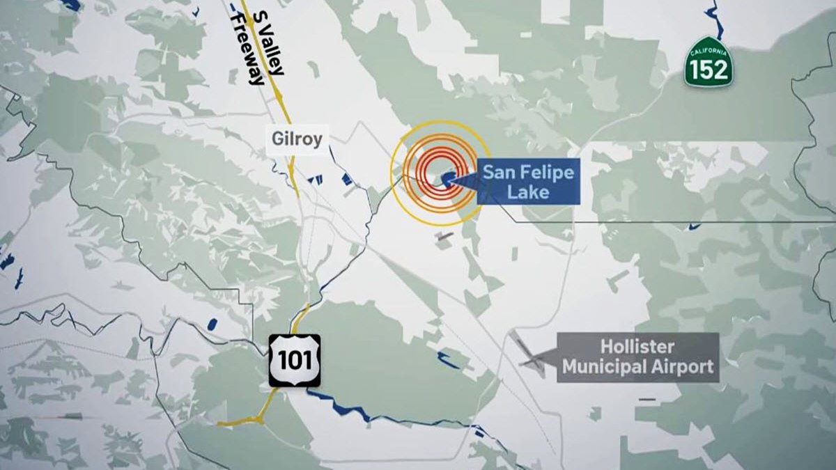 3.3 magnitude earthquake rattles near Gilroy NBC Bay Area