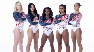 The U.S. women's gymnastics team