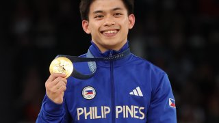 Carlos E. Yulo is the first male Olympic gold medalist in the Philippines’ history.