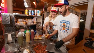 Fullerton has a full-time sales job but works three nights a week at Bird & Betty’s, a popular beach bar and restaurant in Beach Haven, New Jersey.