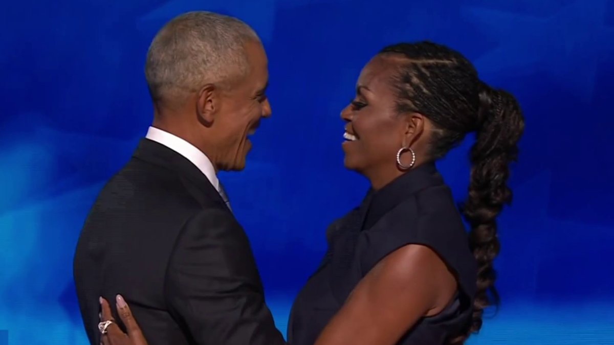 Obamas headline Day 2 of Democratic National Convention NBC Bay Area