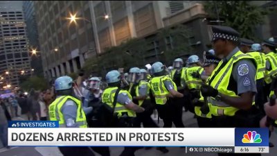 CPD chief praises officers after 55 protesters arrested during DNC