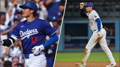 Can Dodgers' Ohtani make MLB history with first 50-50 season?