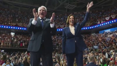 Harris speaks in first interview since nomination