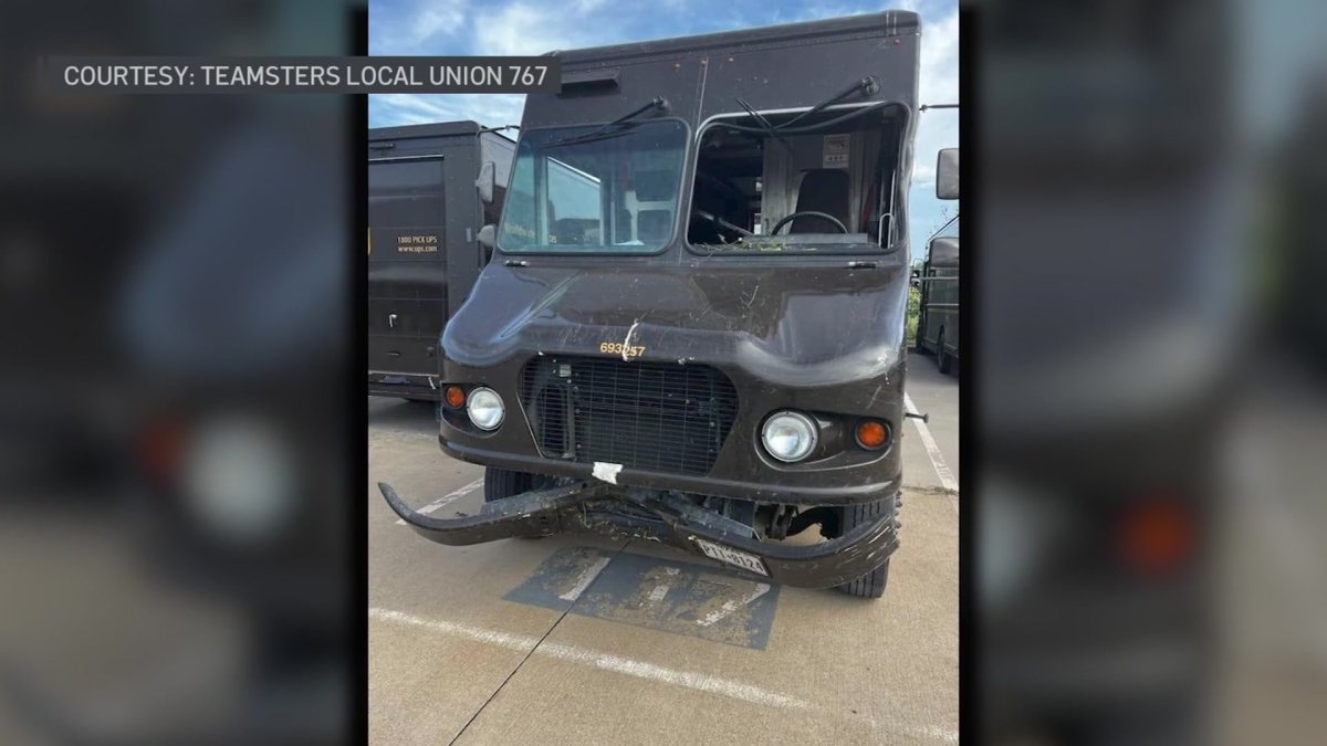 Union UPS driver crashes in North Texas due to heat exhaustion NBC