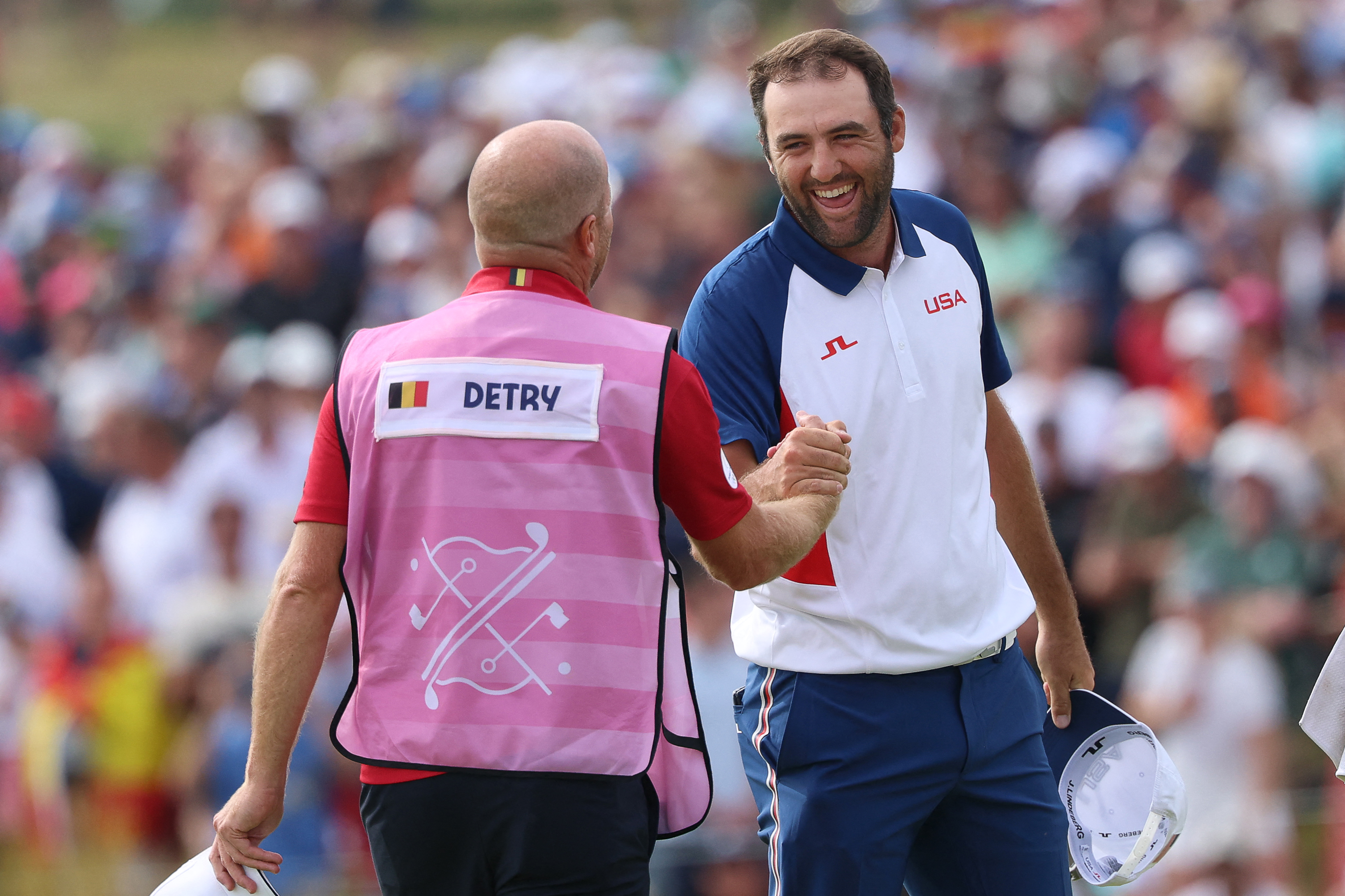WATCH Scottie Scheffler wins Olympic gold for US in men’s golf NBC