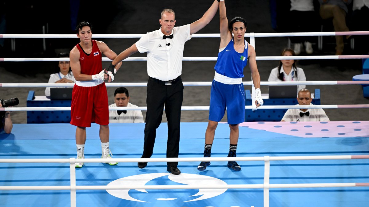 Algerian boxer Imane Khelif fights for Olympic gold medal Friday NBC