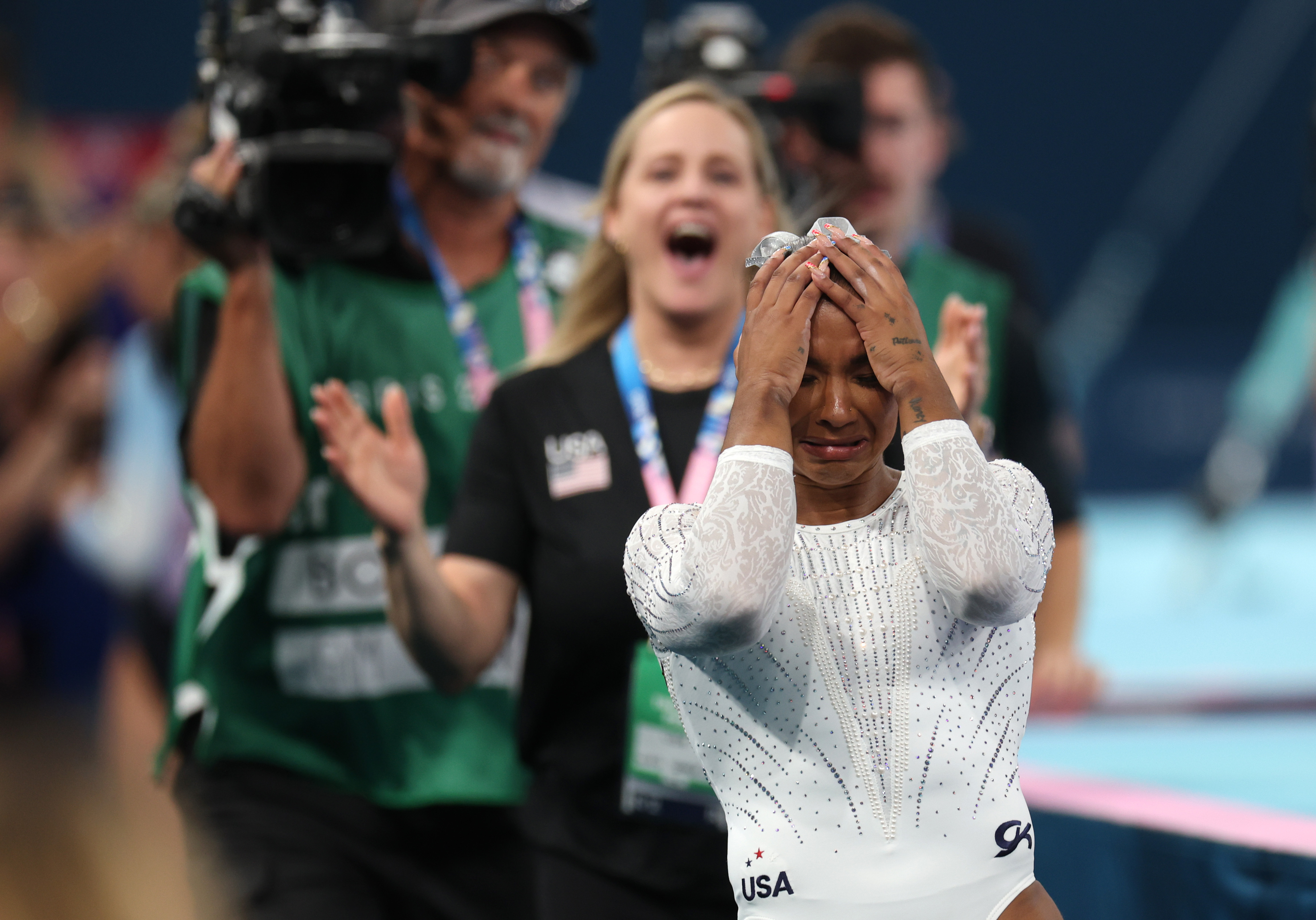 Watch UCLA’s Jordan Chiles win bronze in gymnastics floor event NBC