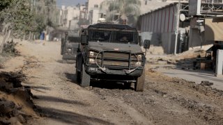 Israeli forces in Tulkarm, West Bank, on Aug. 28, 2024.