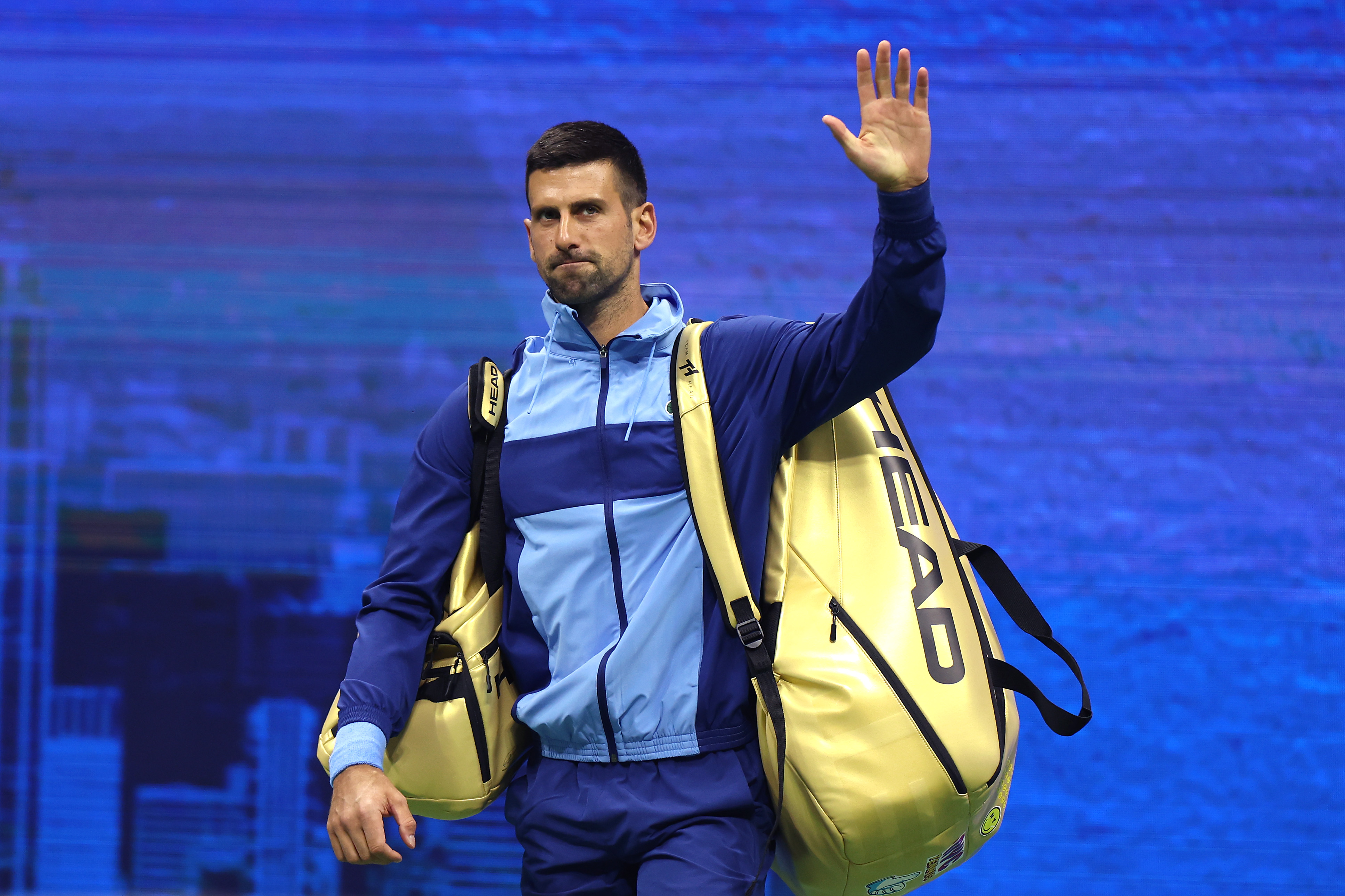 Novak Djokovic’s gold tennis bags postOlympics have fans divided NBC