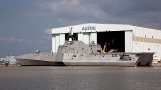 Austal USA shipyard in Mobile, Alabama.